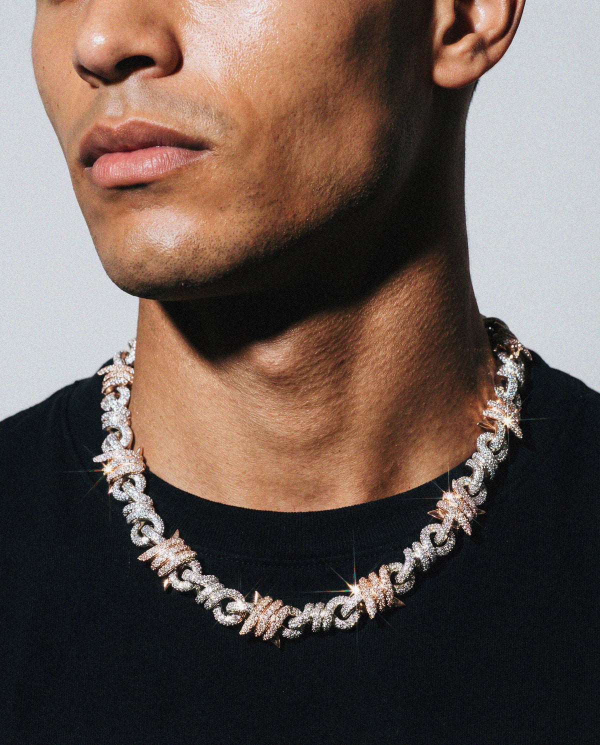 12MM Entwined Wire Cuban Chain