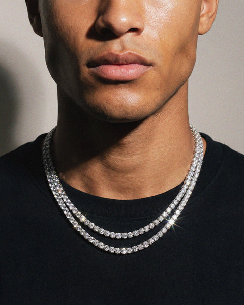 4 Prong Tennis Chain