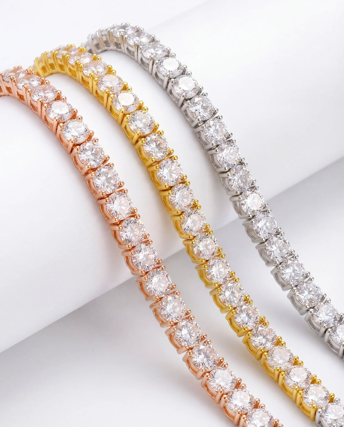 4 Prong Tennis Bracelet